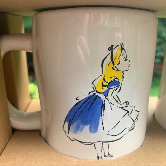 Alice in Wonderland RAE DUNN Two Mug Set - Picture 6 of 7